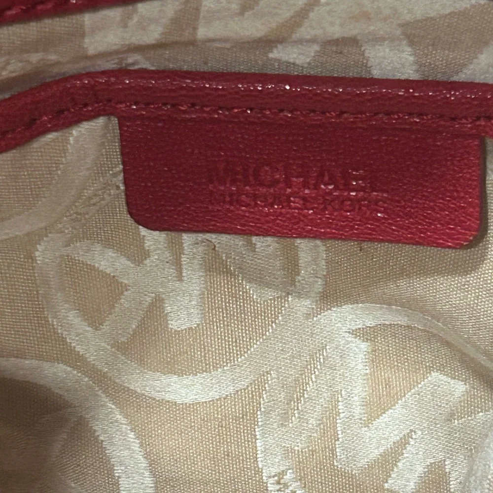 Michael Kors Fuchsia Leather Satchel